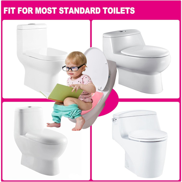 Foldbar Baby Toilet Trykreducerer Børnesæde Reducer Rejse T