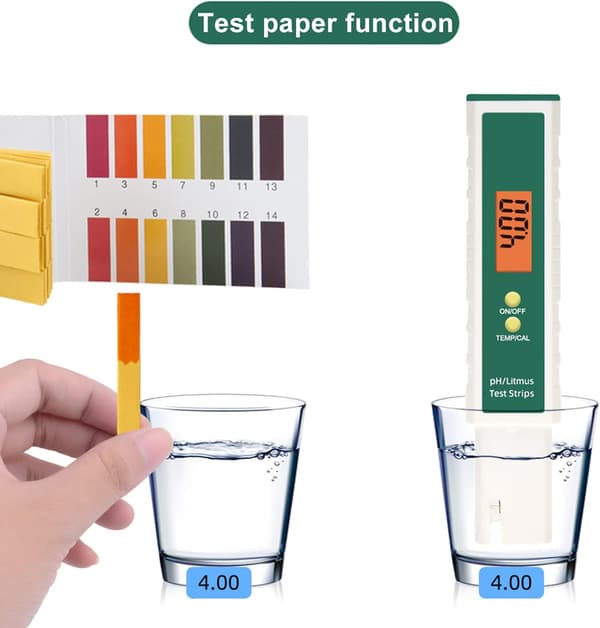 Vattenkvalitetstestare, pH-mätare, Digital pH-mätare PH-testare Wa DXGHC