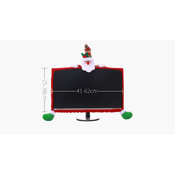 Jultomte Dator Dammskydd 19-27 \"Juldekoration Tre