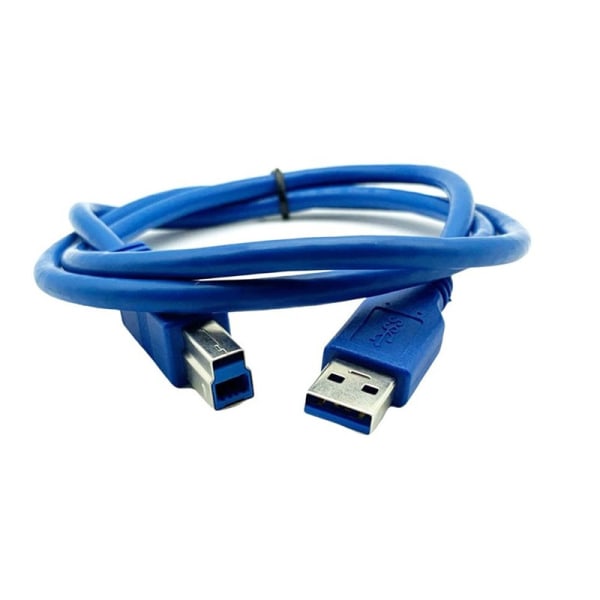 USB3.0-utskriftkabel, høyhastighets USB 3.0 firkantet port skriverkopi