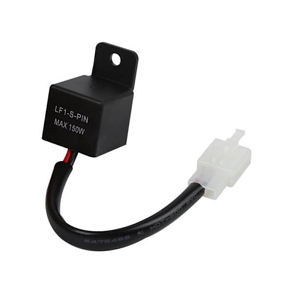 Motorcykel LED Blinkrelais 12V 2-polig LF1-S-PIN Max 150W 12 Volt
