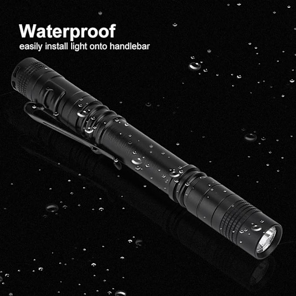 Mini Taktisk LED-ficklampa Penna Form Lätt Ultra Br