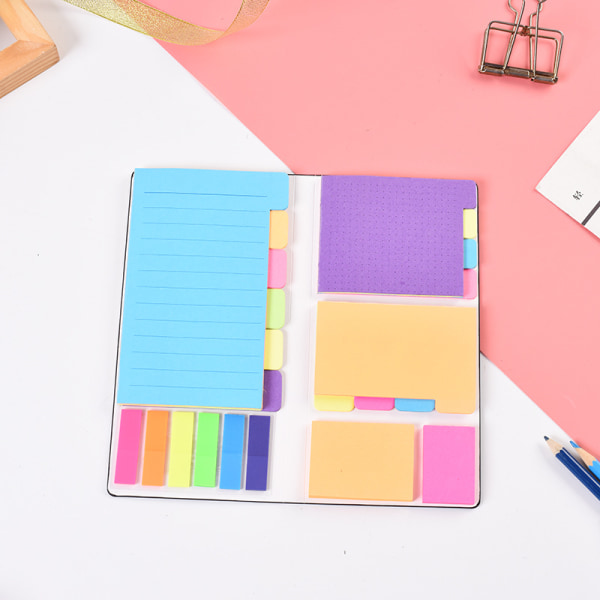 Post-it-sett, Post-it-etikett, Separate Post-it-lapper, Skoleutstyr