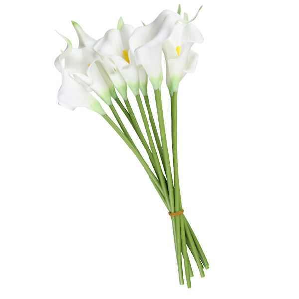 15 mini PU hästskoformade konstgjorda blommor för export