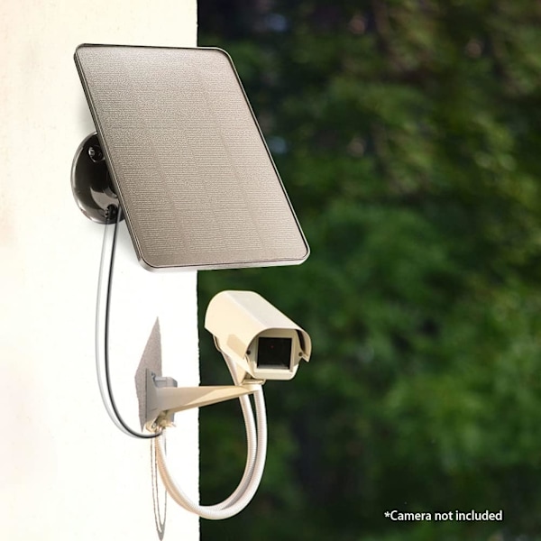 4W 5V Micro USB Solcellelader - Vanntett Bærbar Monokrystall