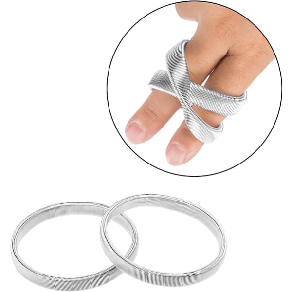 3 par icke-halkskydd för skjortärmar, elastiska armband, silver