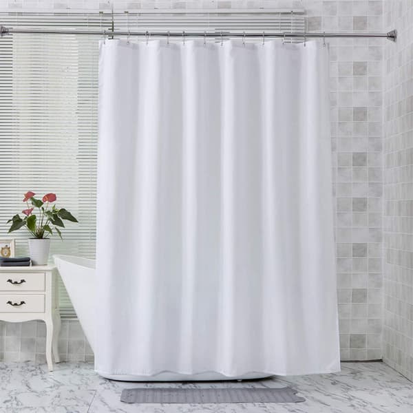 Duschdraperi textil badgardin 180x220cm tillverkad av polyester