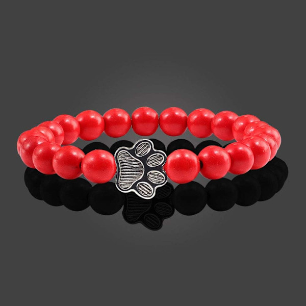 Natursten Armbånd, 8Mm Turkis Perle Armbånd Til Mænd Kvinder