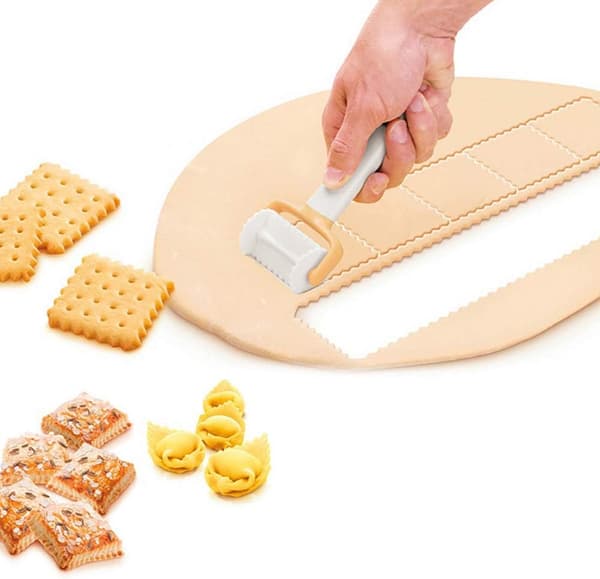 3 stk. DIY Curl Biscuit Dej Cutter Disc Dumpling Biscuit C