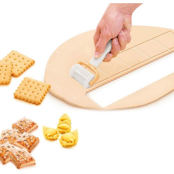 3 stk DIY Krumkake Deig Kutter Skive Dumpling Kake C