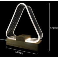 USB-driven kreativ bordslampa med pluggbar design