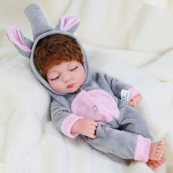 Reborn Babydockor Flickor Silikon Helkropp Livsliknande Reborn Dockor S