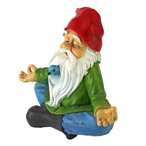 Havefigur til haven, 8\", Resin, Fuld farve