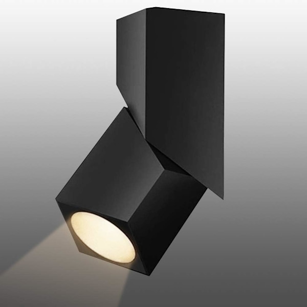12W Loftlampe LED Downlight, Justerbar Lampehoved Vinkel