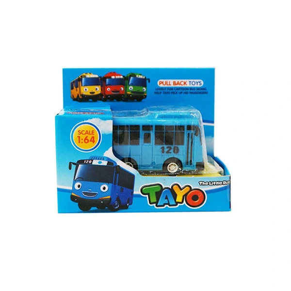 Mini Træk Tilbage Bus TAYO Bus bil blå