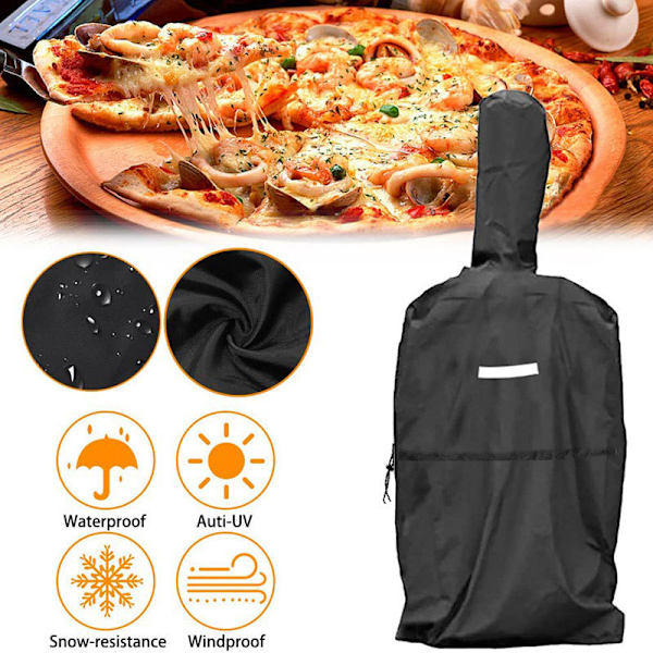 Ulkotakka Pizza-uunikansi Puutarha Grillauskansi Pizza-uunikansi B