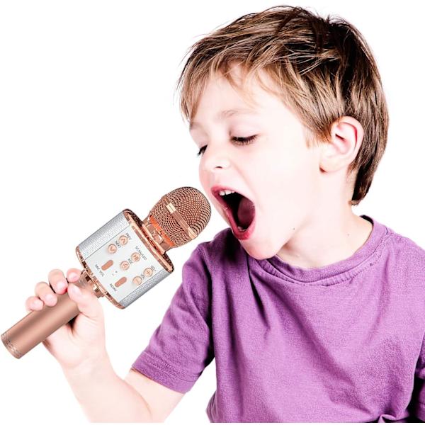 Karaoke mikrofon til børn, trådløs Bluetooth mikrofon