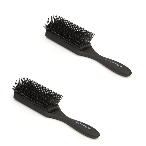 2 pieces of nine row fluffy comb hairdressing straight hair ri