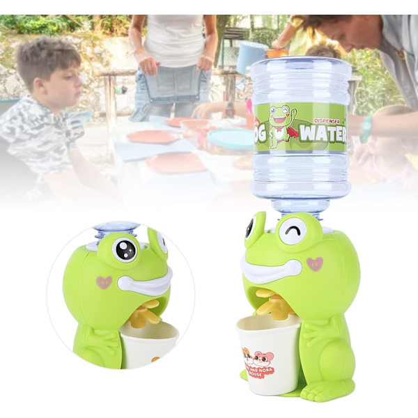 Mini Vattendispenser för Barn, Söt Present för Barn, Kallt/Varmt Vatten