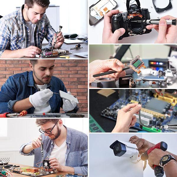 130-i-1 Precision Bitsats, Torx Skruvmejselset, Precision Skruv