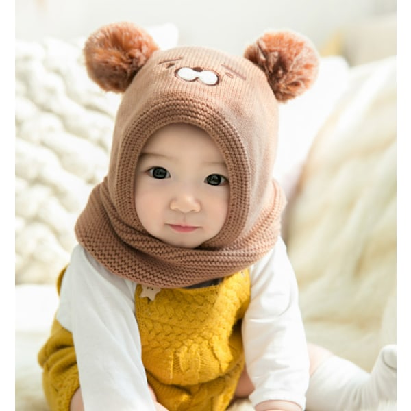 Babyhatt prinsessa mamma höst och vinter baby pojke flicka baby woo