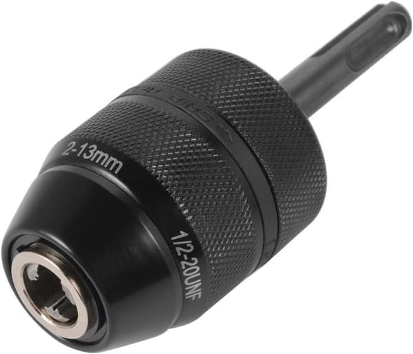2-13mm 1/2-20 UNF Nyckelfri Borrchuck med SDS-adapter, Professionell