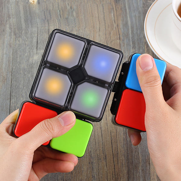 Musiikkitaika-kuutiopuzzle valaiseva ääni Magic Cube -pelit vanhemmille ja lapsille