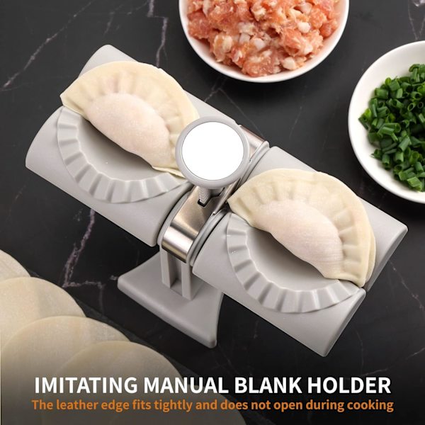 Ravioliform, Rustfrit Stål Dobbelt Hoved Automatisk Ravioli Maker