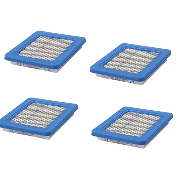4 stk. Kompatibel med Briggs & Stratton Luftfilter 491588S