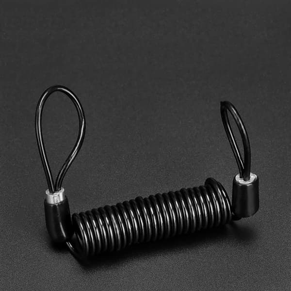 Lås-påminnelse för kabel 120CM Motorcykel Cykel Säkerhet Skivbroms Lås