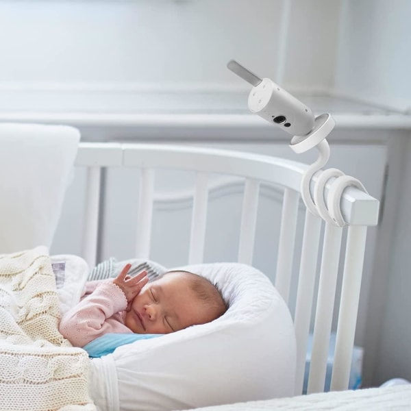 Babykamerafeste, justerbart feste for babymonitor uten boring