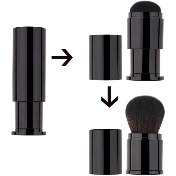 Uttrekkbar Kabuki Foundation Makeup Brush DXGHC