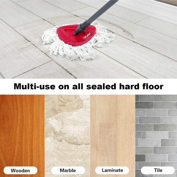 2-pakks Spin Mop-hode, kompatibelt med Ocedar EasyWring