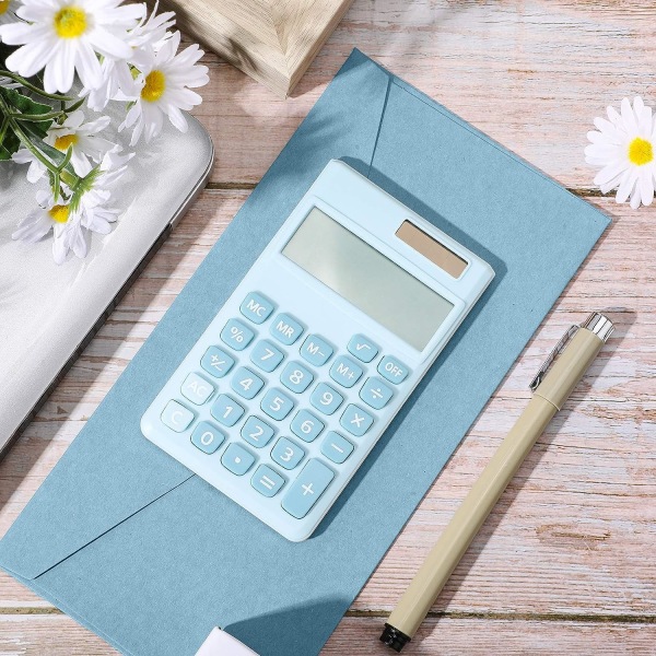 Basis Standard Lommeregnere 2 Styk Mini Digital Desktop Lommeregner