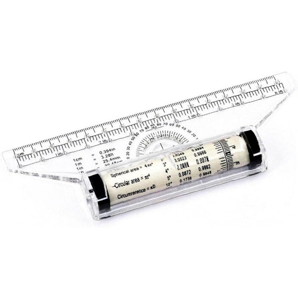 Rullende lineal Måling Parallelle lineal 15cm Balance lineal