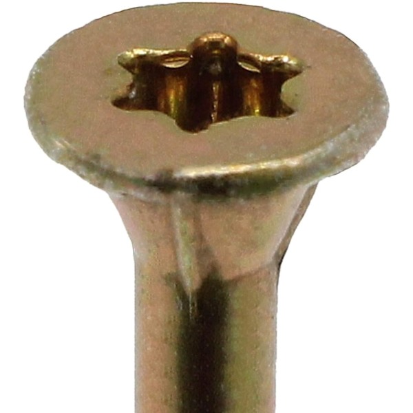 #8 x 1-1/4\" Kultaisen Tähden Puuruuvi, Torx/Tähti-Pää (1 Pauna - Noin 231 kpl)