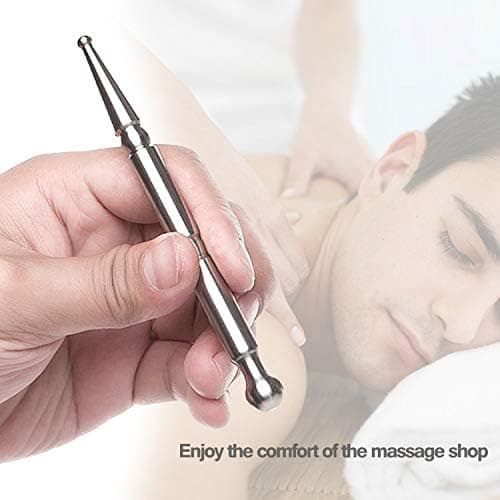 1 stk. Rustfrit Stål Manuel Akupunktur Pen - Massage Smerter