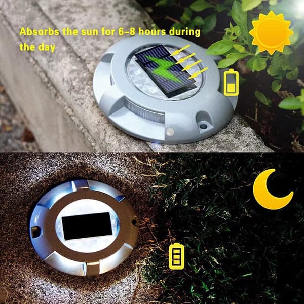 Solbelysning til Terrasse Have Solbelysning med LED Lys Vand DXGHC