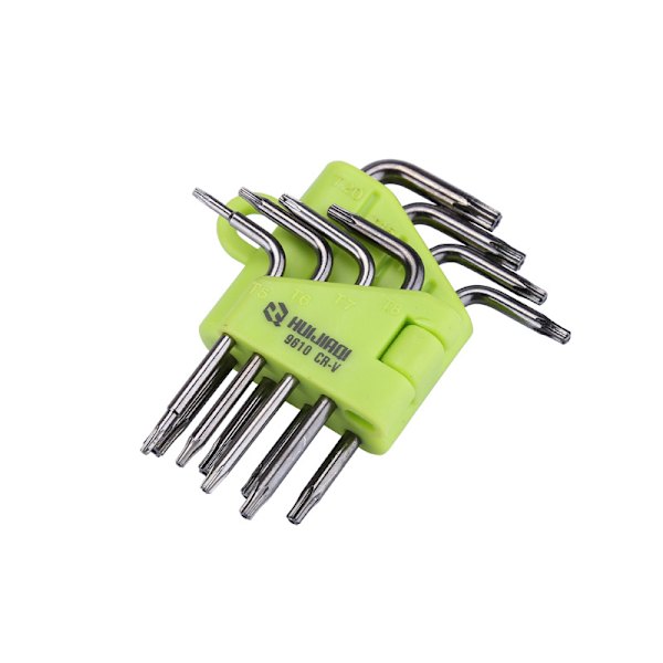 Offset Torx Nøgle, 8 Dele Torx Allen Nøgle Sæt, Stjerne Skruetrækker