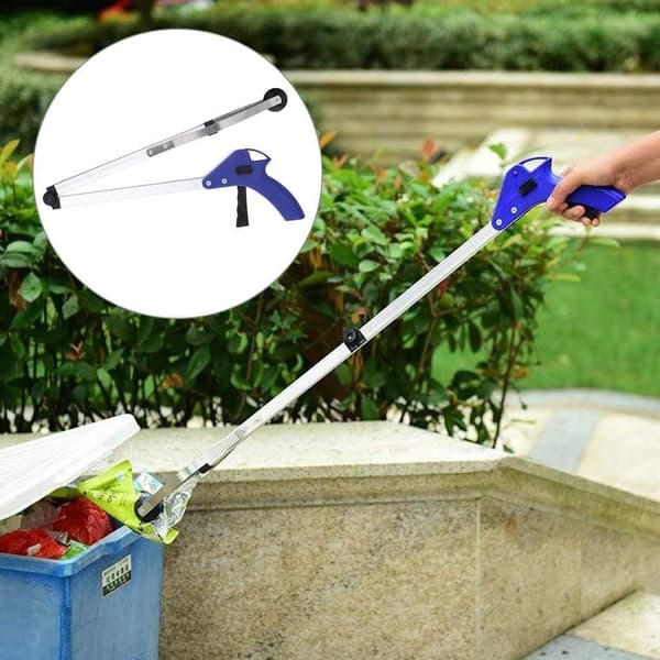 Aluminium Vikbar Greppklämma med Lång Arm som Räckvidd 81cm - 1st