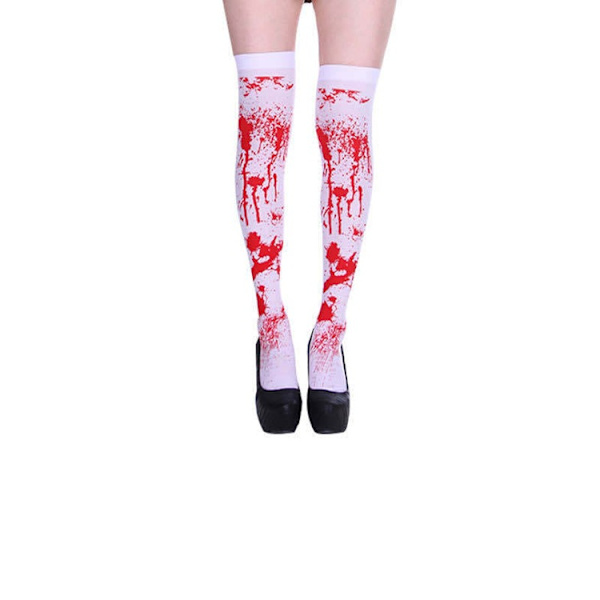 Halloween Blodstrumpor Blodhandskar Påsk Zombie Blodhandskar