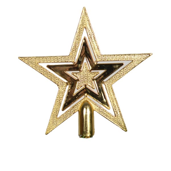 2 stk. Juletræstop pynt (20CM)
