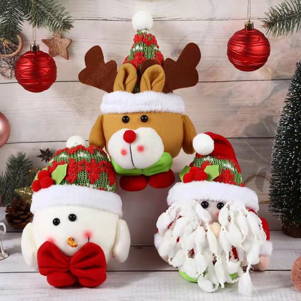 Christmas Eve decorations Santa Claus egg doll Christmas child