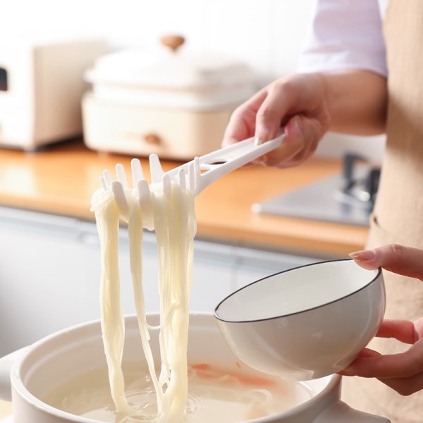 Silikone spaghetti gaffel (11"), varmebestandig til 480°F, hygiejnisk