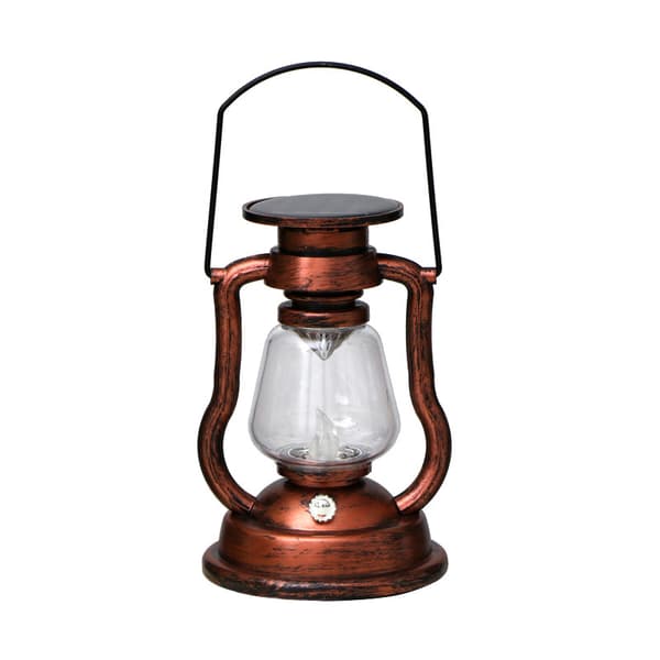 4 solcelled retro parafinlamper hestelys LED utendørs hage gårdsplass