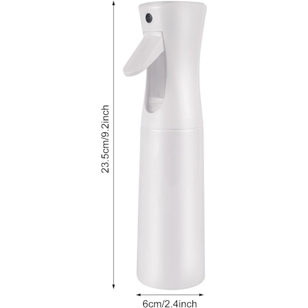 300 ml Hårsprayflaska, 2 st Återfyllningsbara Sprayflaskor Tomma W DXGHC
