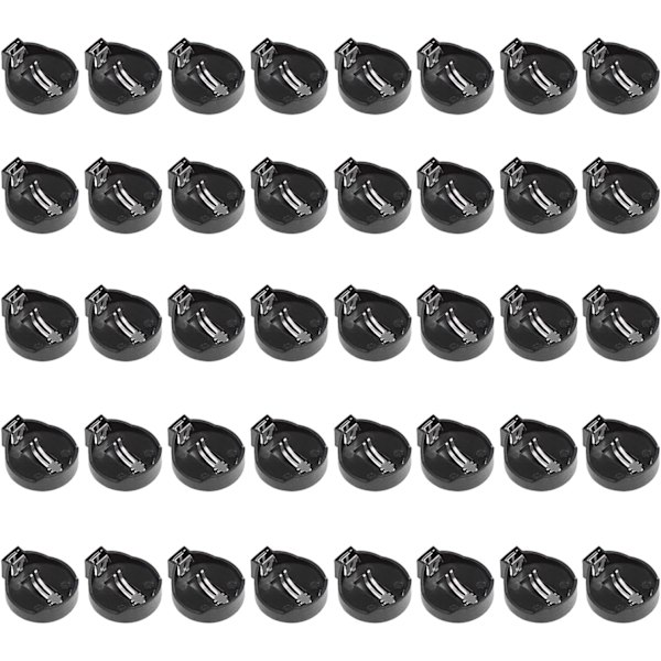 Pakke med 40 Knapcelsbatteriholdere, CR2032 Batteriholder, DXGHC