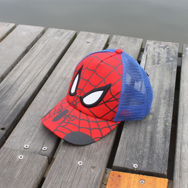 Barn Pojkar Spiderman Basebollkeps Sport Justerbar S DXGHC