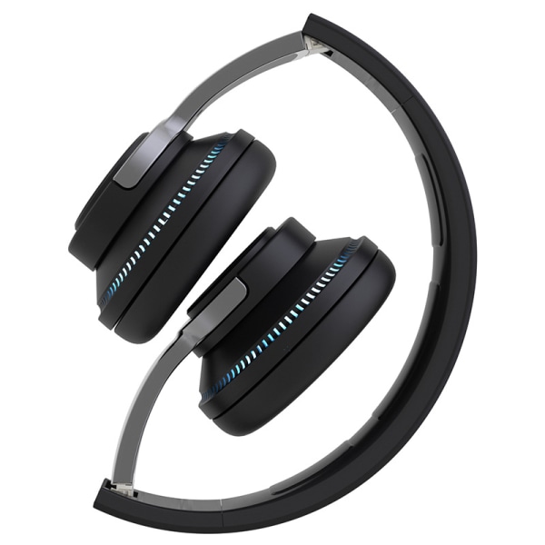 H2 Lysende Full-Øre Hodetelefoner Trådløse Bluetooth Hodetelefoner Sub