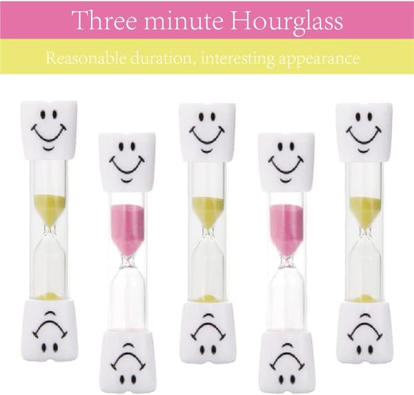 2 stk. Timeglasur, smilende timeglasur, velegnet til DXGHC